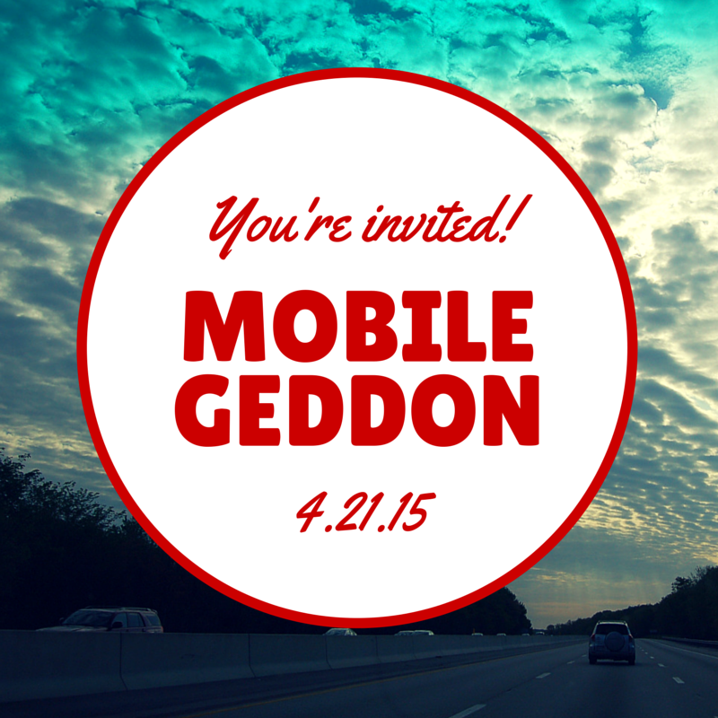 Mobilegeddon diary: a change of theme