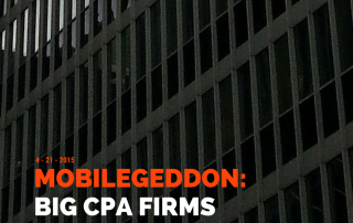 Mobilegeddon Study: Big U.S. CPA Firms