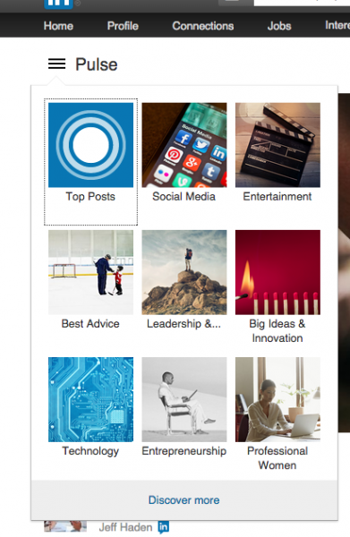 LinkedInPulse Categories