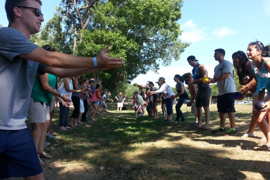 Didit Water Balloon Toss at Bethpage State Park
