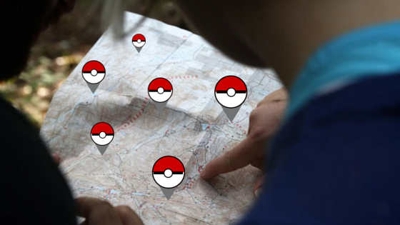 pokemon go business map