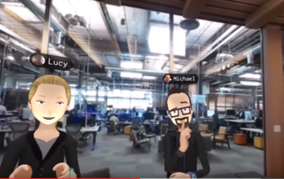 3D social networks get real (Facebook Oculus VR demo)